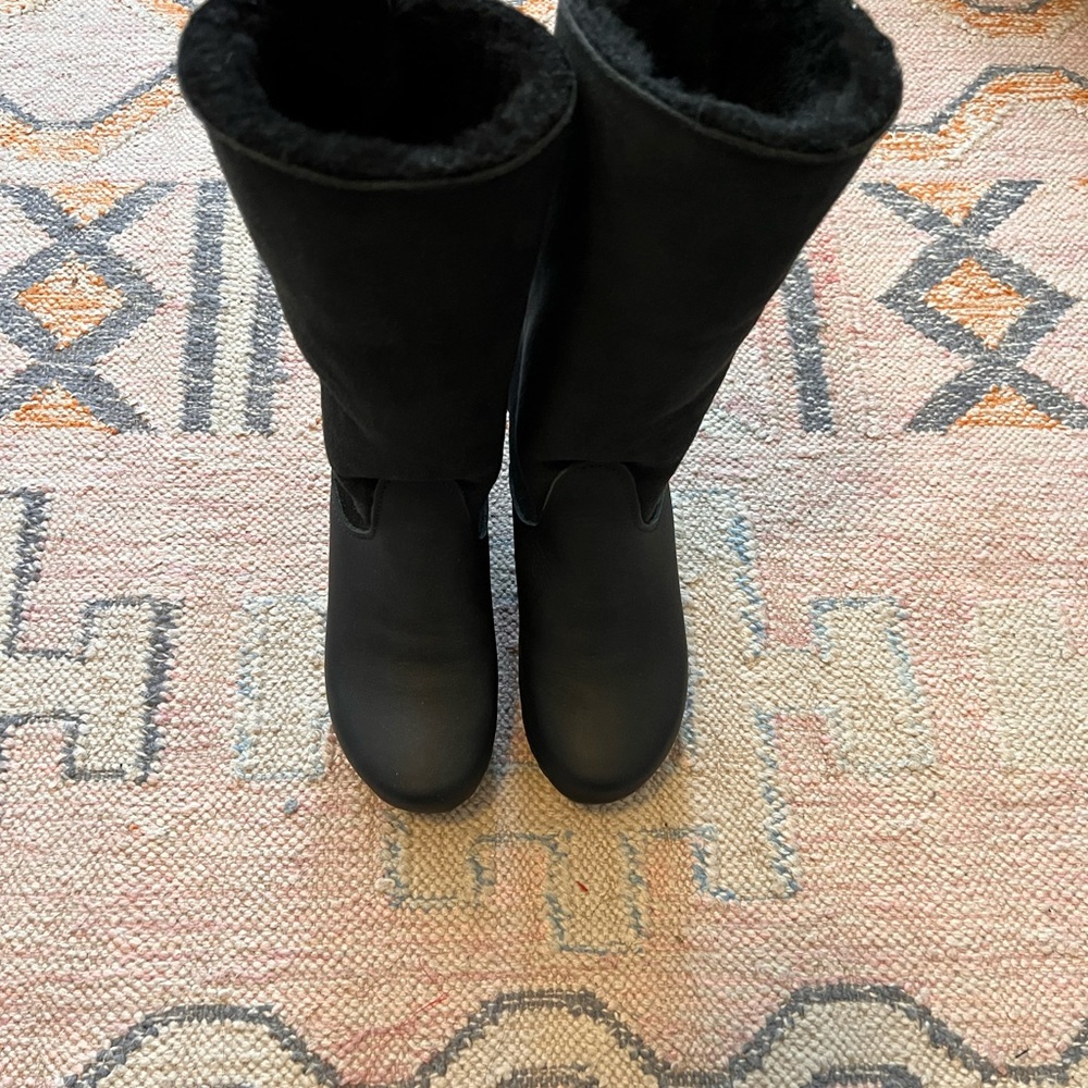 Brand New No. 06 9” Shearling Clog boots